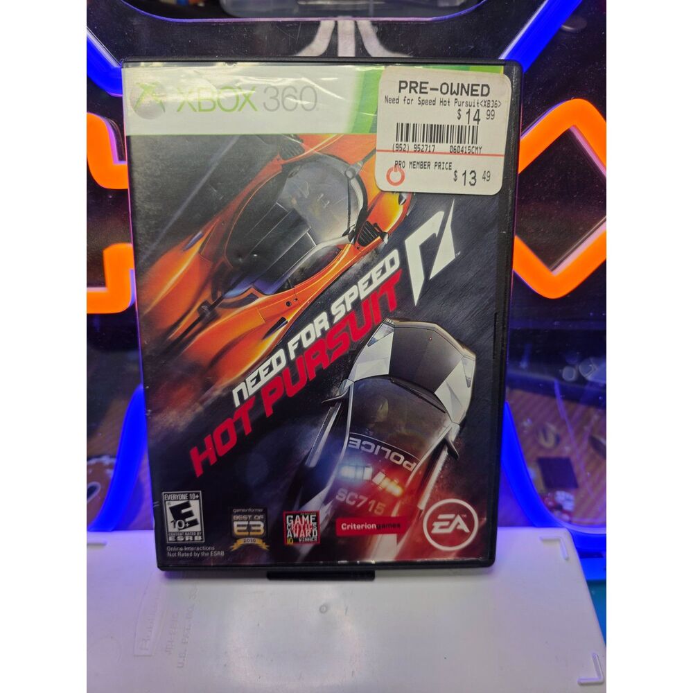Need for Speed Hot Pursuit for Microsoft Xbox 360